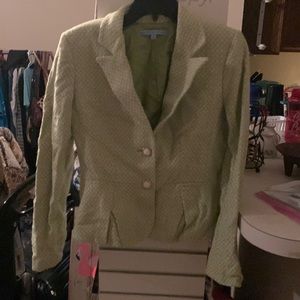 Antonio Melani Lime Green Blazer sz 4
